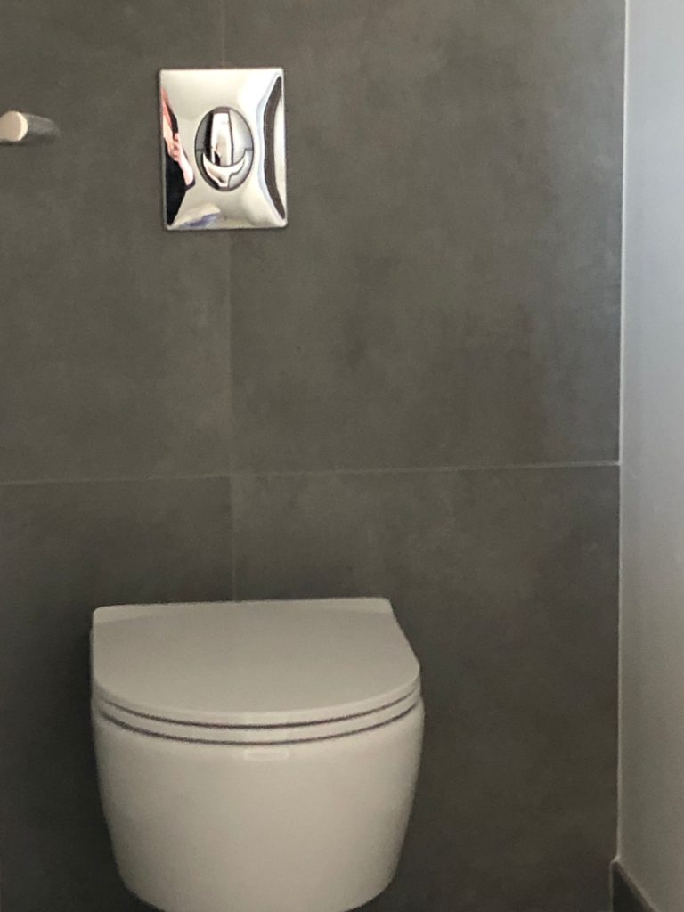Rénovation des toilettes de salle de bain à Aspach le Haut